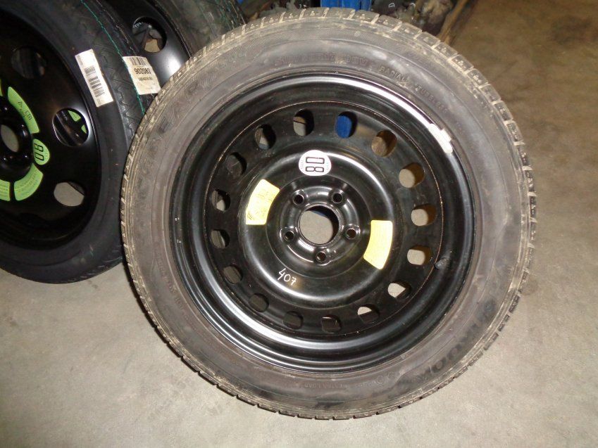 RUEDA REPUESTO PEUGEOT 407 2008 215/55 R17 98V NEUMATICO HANKOOK EN BUEN ESTADO