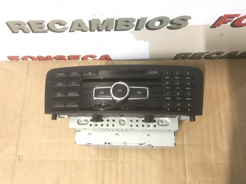 RADIO / SISTEMA NAVEGACIÓN MERCEDES BENZ CLA 45 2014 W117 Pantalla Ref. A2469001106   Joystick Ref. A2469001309 / A2469013302 / A2129020607   Radio Ref. A2469008313