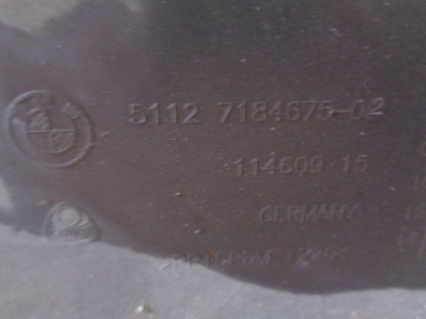 PARAGOLPES TRASERO BMW SERIE 6 635d 2008 E63