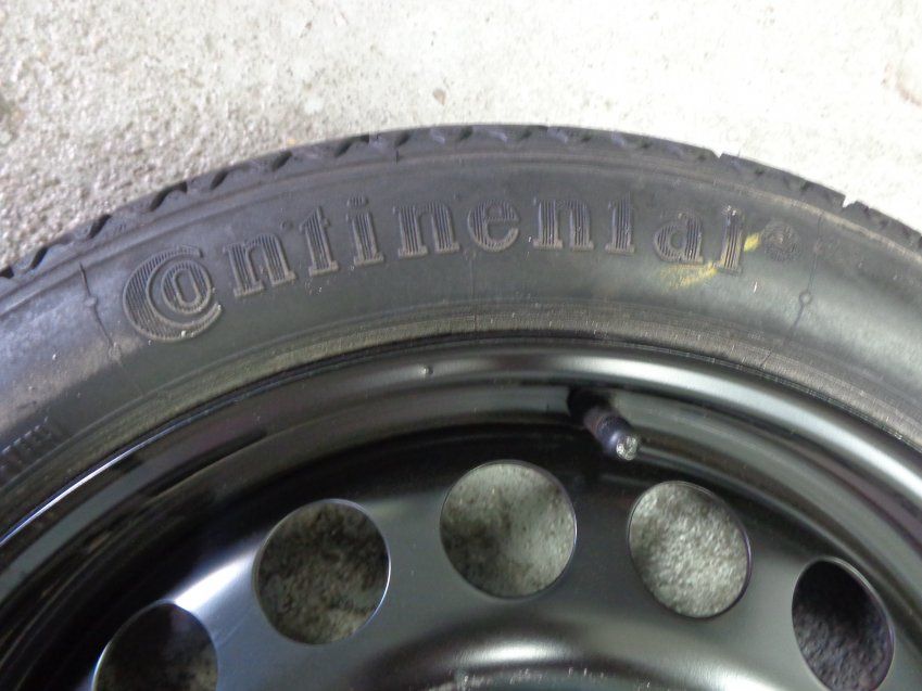 RUEDA REPUESTO OPEL ASTRA J  2011 115/760 R16 92M GALLETA NUEVA NEUMATICO CONTINENTAL