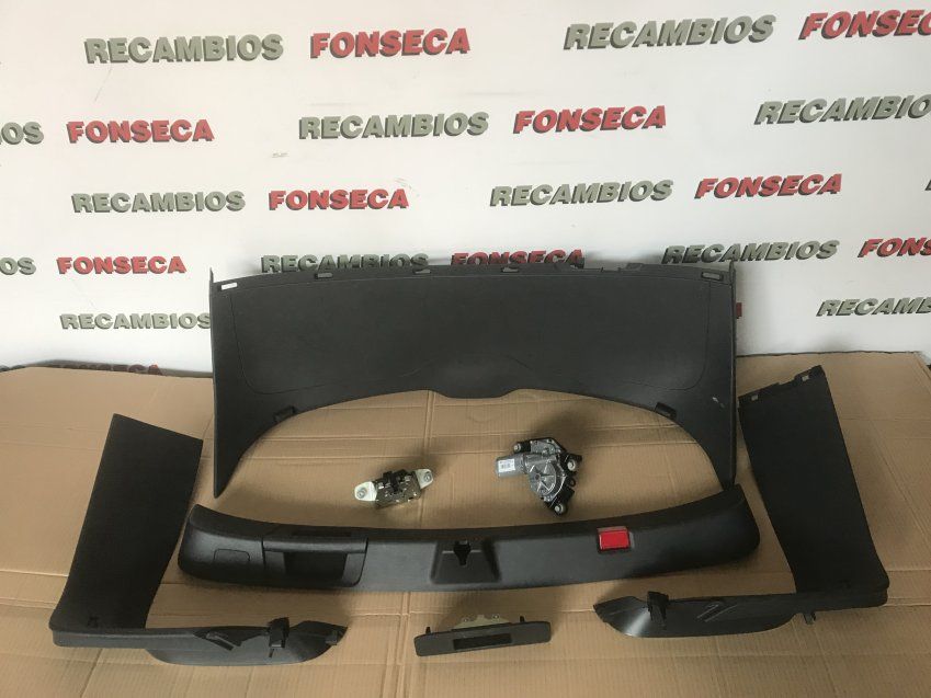 ALERON TERCERO STOP, MOTOR LIMPIA TRASERO, CERRADURAS TRASERAS, PLASTICOS INTERIORES PORTON MERCEDES GLA 2014 W156