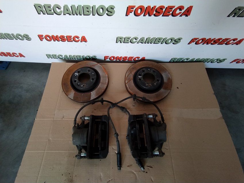 DISCOS Y PINZAS FRENO DELANTEROS PEUGEOT 308 2014 Hdi