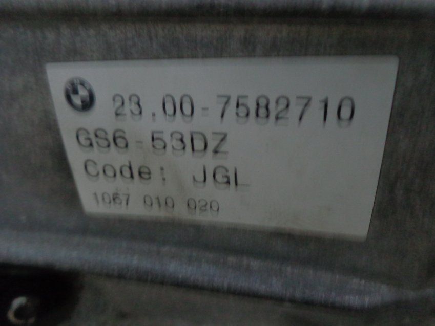 CAJA CAMBIO BMW SERIE 3 2010 E92 330D 245cv 102.166Kms MANUAL 6V MARCA ZF