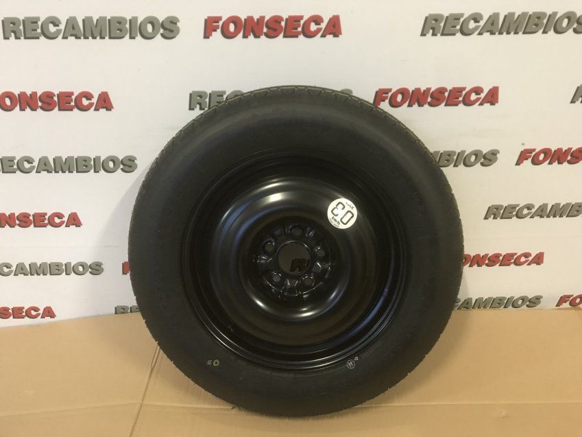 GALLETA NISSAN X TRAIL 2018 T32 NEUMATICO DUNLOP NUEVO 155/90 R17 101M