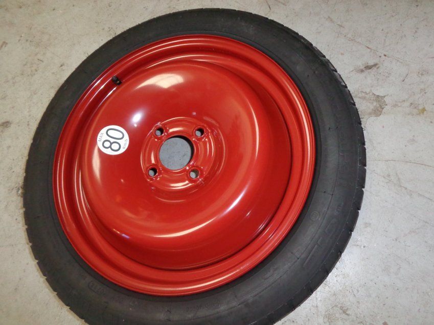 RUEDA REPUESTO RENAULT CAPTUR 2015 125/70 R16 96M GALLETA NUEVA