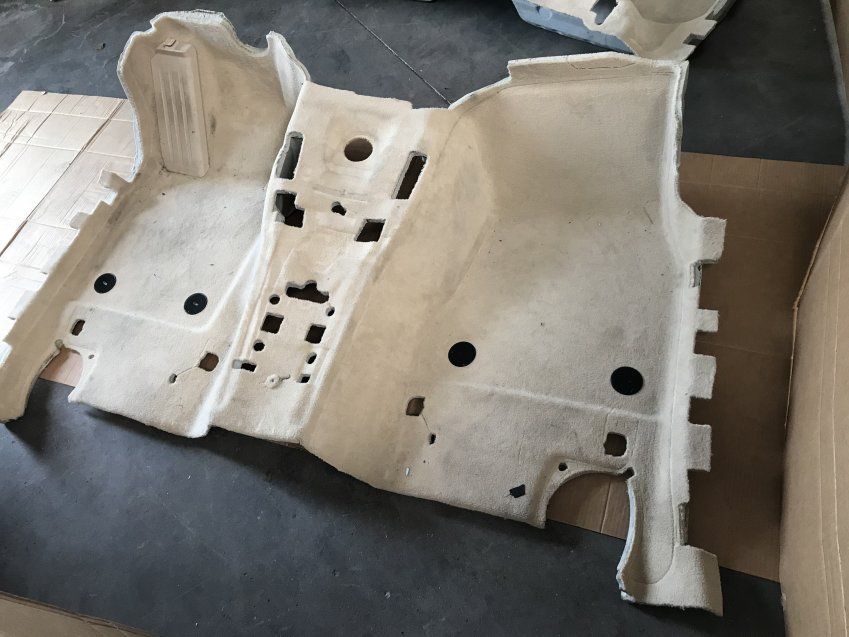 MOQUETAS SUELO BMW SERIE 7 2020 G11 Canderrabeige