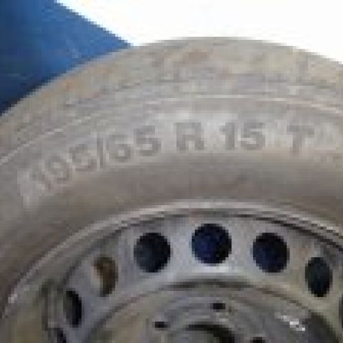 RUEDA REPUESTO RENAULT LAGUNA III 2008 195/65 R15 91T NEUMATICO CONTINENTAL