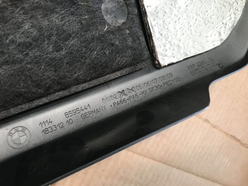 TAPA MOTOR BMW 740d xd 2020 G11 Lci Ref. 114 8595441