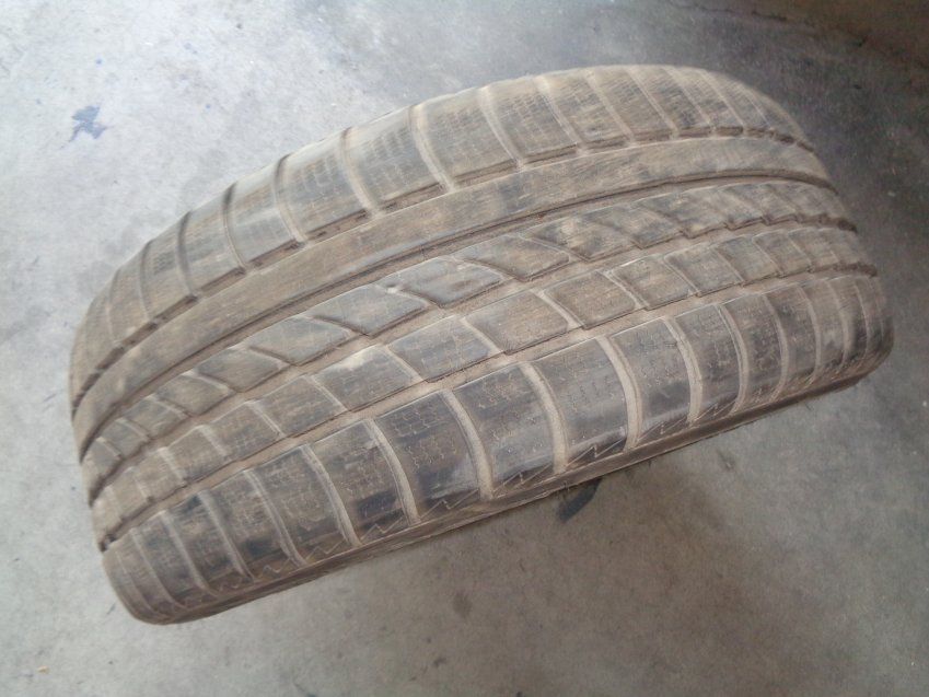 RUEDA REPUESTO PEUGEOT 407 2008 215/55 R17 98V NEUMATICO HANKOOK EN BUEN ESTADO