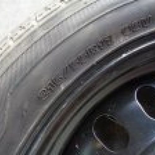 RUEDA REPUESTO PEUGEOT 407 2008 215/55 R17 98V NEUMATICO HANKOOK EN BUEN ESTADO