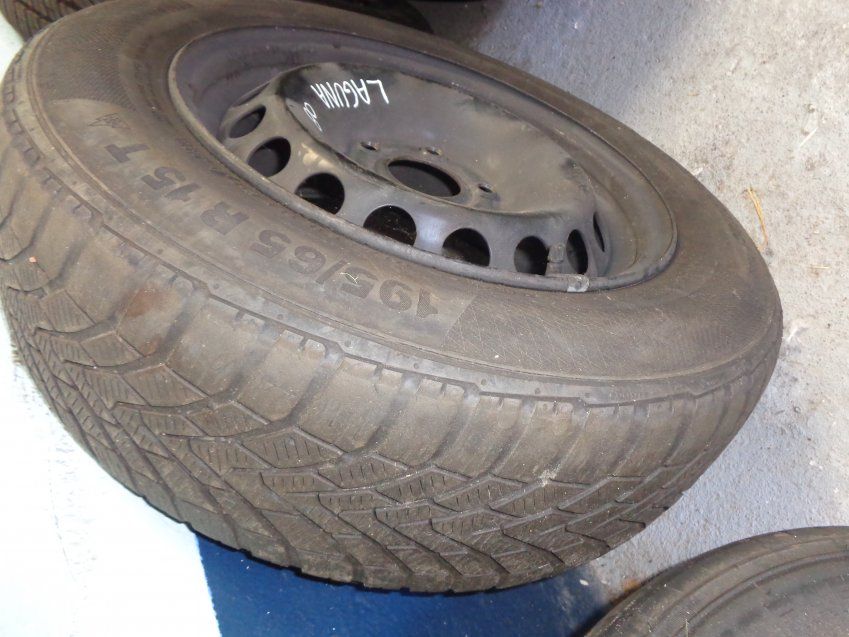 RUEDA REPUESTO RENAULT LAGUNA III 2008 195/65 R15 91T NEUMATICO CONTINENTAL