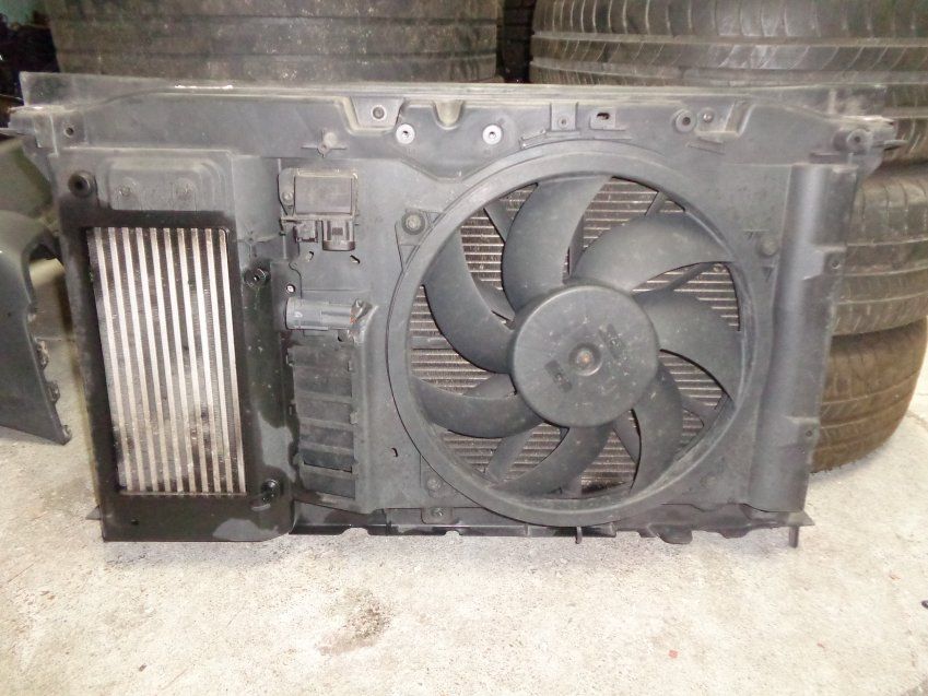 FARO IZQUIERDO   CAPO   RADIADORES AGUA, AC, INTERCOLER, ELECTRO VENTILADOR Y KIT AIRBAG CITROEN BERLINGO 2015 1