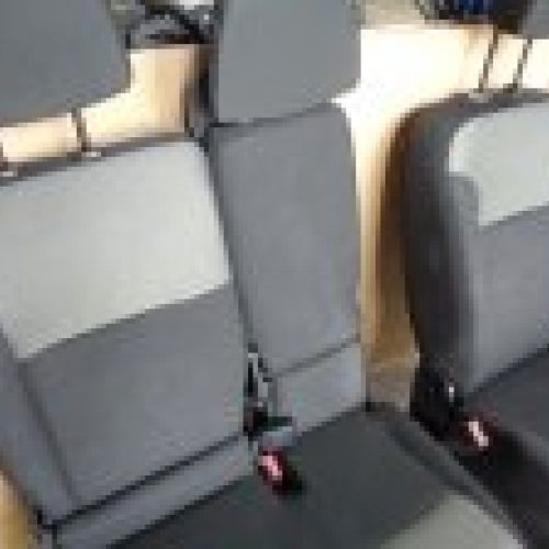 ASIENTOS RENAULT KANGOO 2018 CON TAPIZADOS Y  DE 3 PLAZAS