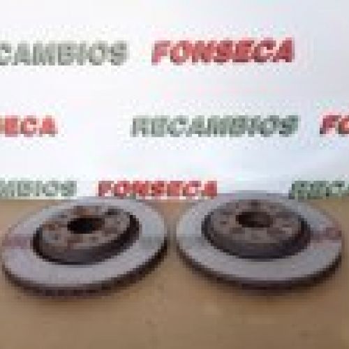 DISCOS Y PINZAS FRENO DELANTEROS NISSAN QASHQAI 2017 J11 1500dci 110cv