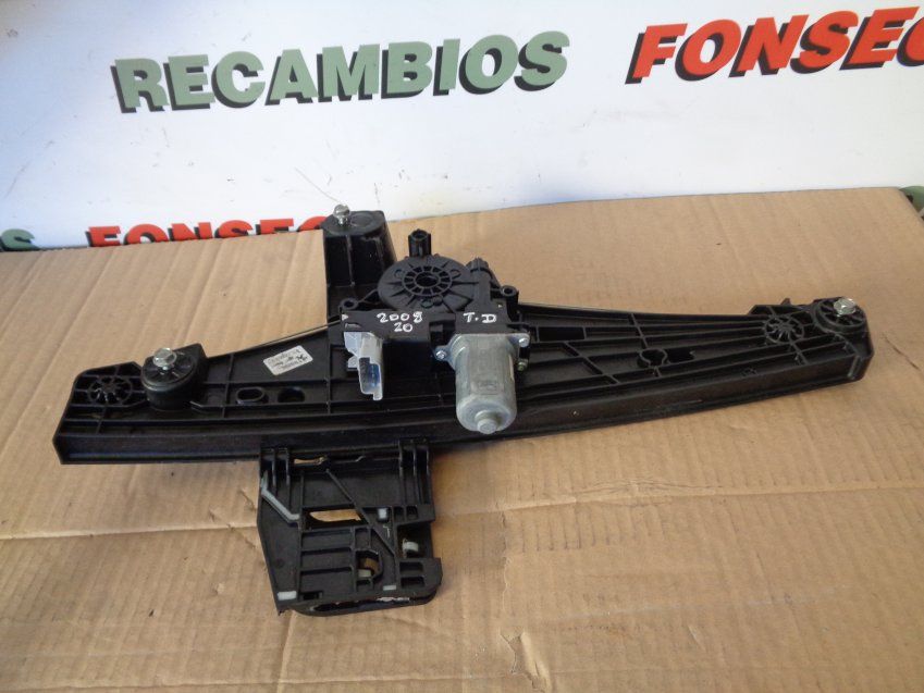 ELEVALUNAS PEUGEOT 2008 II 2020 TRASERO DERECHO Ref. 9830002480