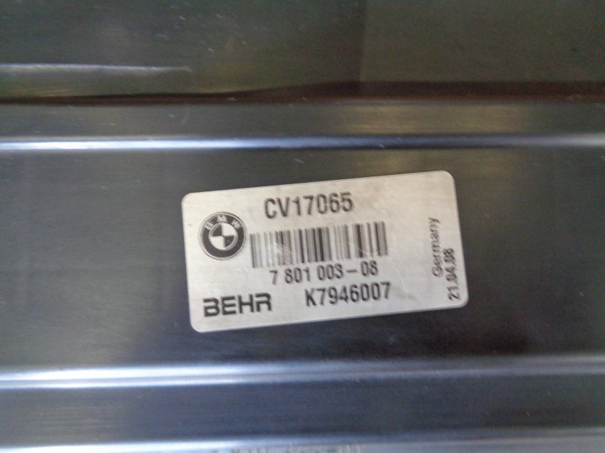 FRENTE CON TRAVIESA RADIADORES Y ELECTRO VENTILADOR BMW SERIE 6 2008 E63 635d