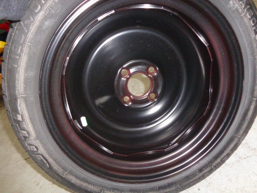 RUEDA REPUESTO RENAULT CAPTUR 2015 125/70 R16 96M GALLETA NUEVA