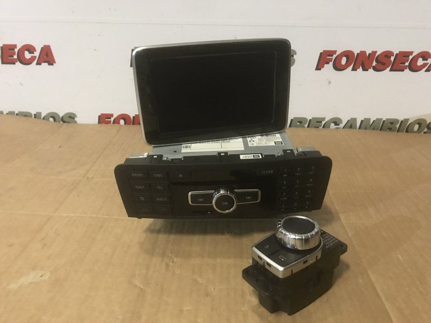 RADIO / SISTEMA NAVEGACIÓN MERCEDES BENZ CLA 45 2014 W117 Pantalla Ref. A2469001106   Joystick Ref. A2469001309 / A2469013302 / A2129020607   Radio Ref. A2469008313