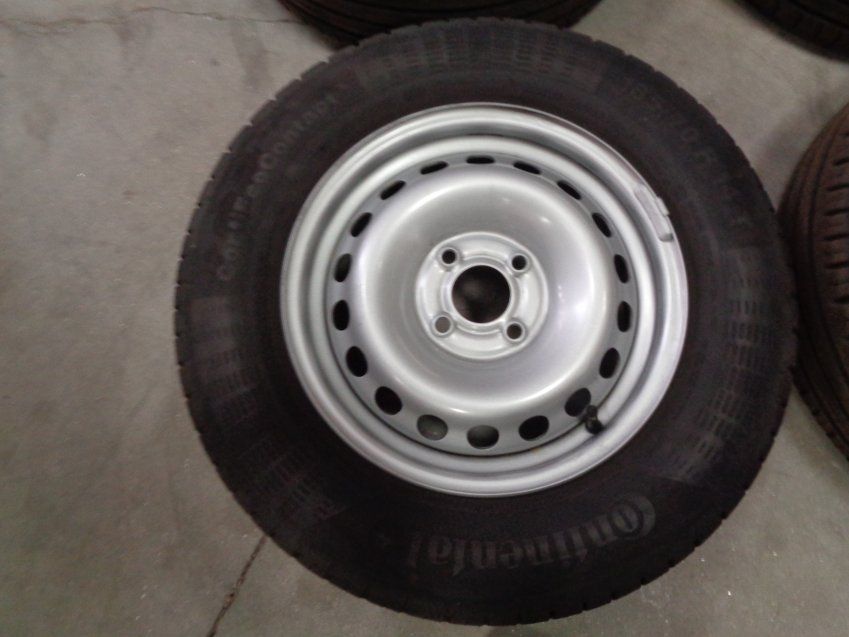 LLANTAS RENAULT KANGOO 2018 185/70 R14 88T NEUMATICOS CONTINENTAL SEMI NUEVOS