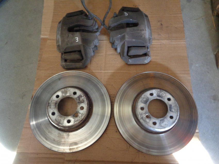 DISCOS Y PINZAS FRENO DELANTEROS BMW SERIE 6 635d 2008 E63