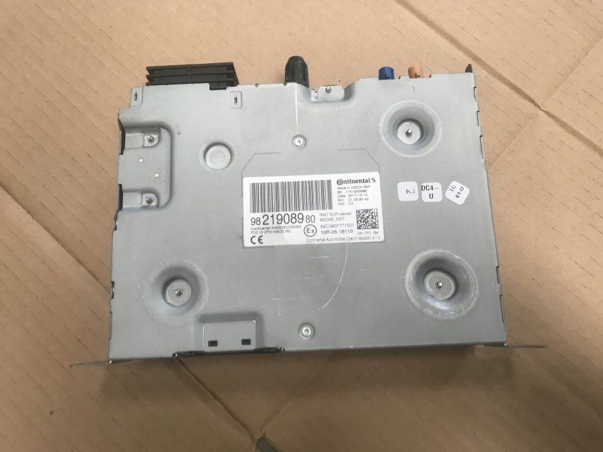 SISTEMA NAVEGACION PEUGEOT 308 II 2018 Ref Radio 9821908980   Ref Pantalla 982429858000   Ref Lector Cd 9824971580 00