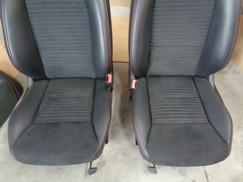 ASIENTOS MERCEDES BENZ CLASE CLA 2015 W117 AMG CON TAPIZADOS MIXTOS CUERO / ALCANTARA