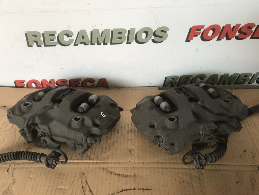 DISCOS Y PINZAS FRENO TRASEROS PORSCHE CAYENNE 2010 3.0d 92A Discos 330mm Pinzas Brembo Ref. 7P0615423