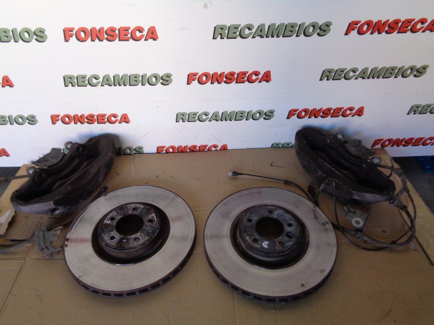 DISCOS Y PINZAS FRENO DELANTEROS RANGE ROVER VOGUE 2015 L405   Discos de 380mm y Pinzas BREMBO