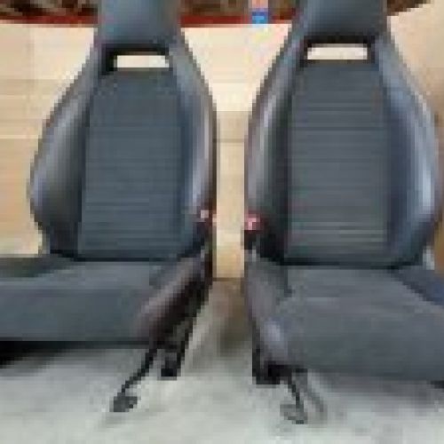 ASIENTOS MERCEDES BENZ CLASE CLA 2015 W117 AMG CON TAPIZADOS MIXTOS CUERO / ALCANTARA