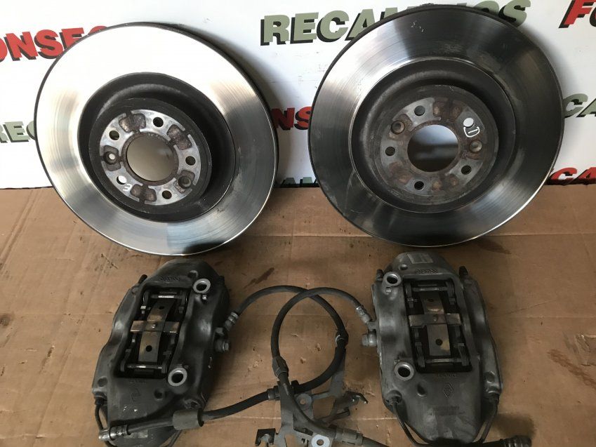 FRENADA RENAULT BREMBO DE 4 PISTONES   DISCOS DE 350mm   RENAULT MEGANE 4 RS 2018