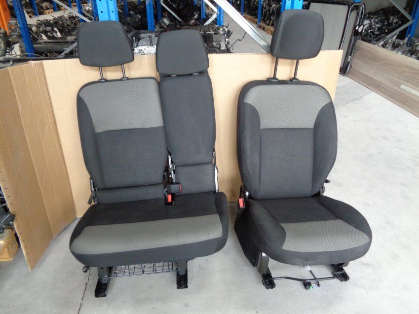 ASIENTOS RENAULT KANGOO 2018 CON TAPIZADOS Y  DE 3 PLAZAS