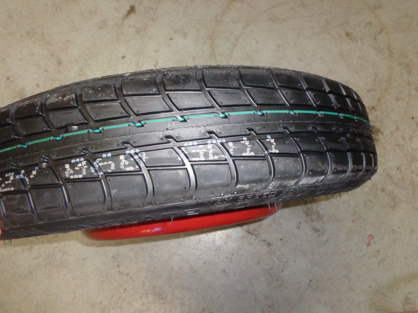 RUEDA REPUESTO RENAULT CAPTUR 2015 125/70 R16 96M GALLETA NUEVA