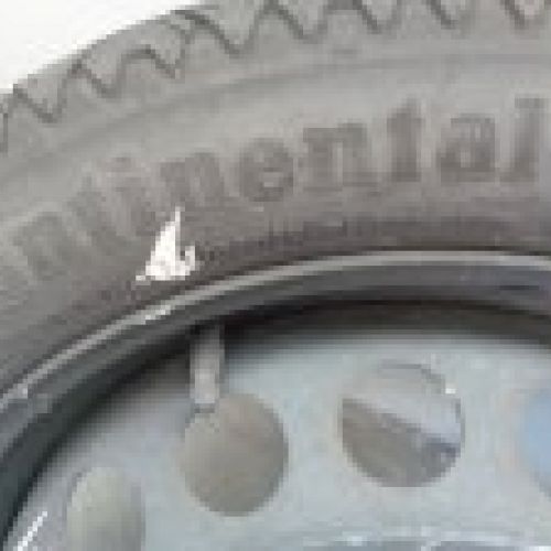 RUEDA REPUESTO RENUALT GRAND SCENIC IV 2016 145/70 R17 107 GALLETA NEUMATICO CONTINENTAL NUEVO