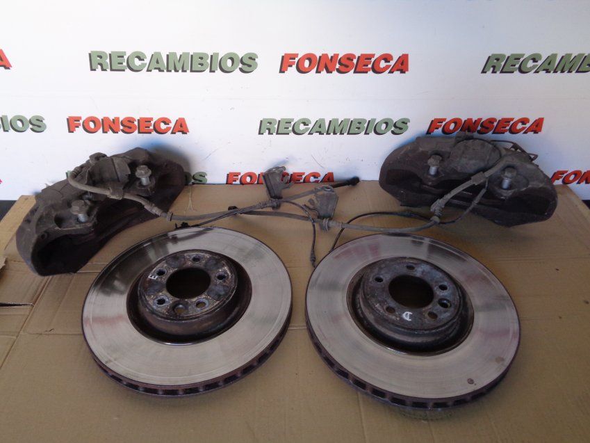 DISCOS Y PINZAS FRENO DELANTEROS RANGE ROVER VOGUE 2015 L405   Discos de 380mm y Pinzas BREMBO