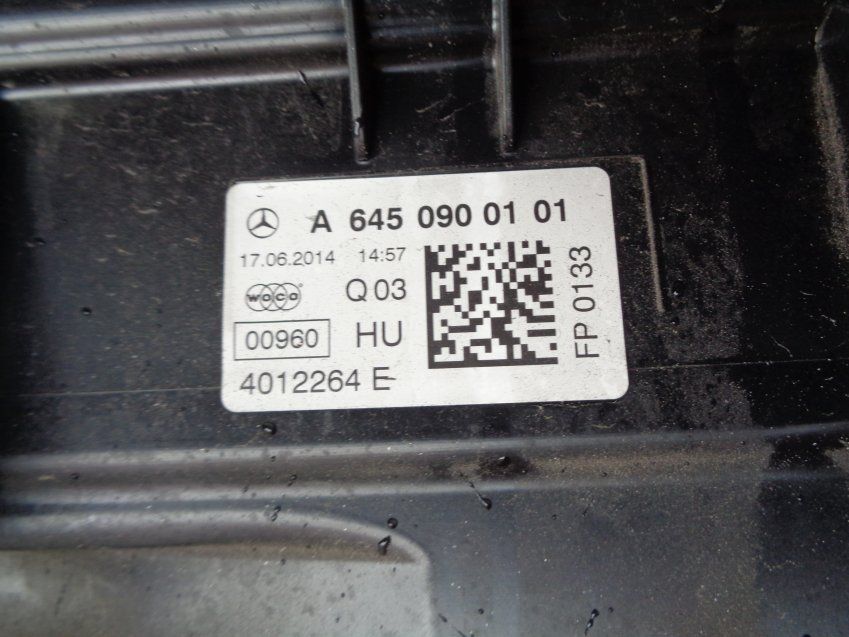 CAJA FILTRO AIRE / CAUDALIMETRO MERCEDES BENZ CLASE CLA 2014 W117 220CDI REF