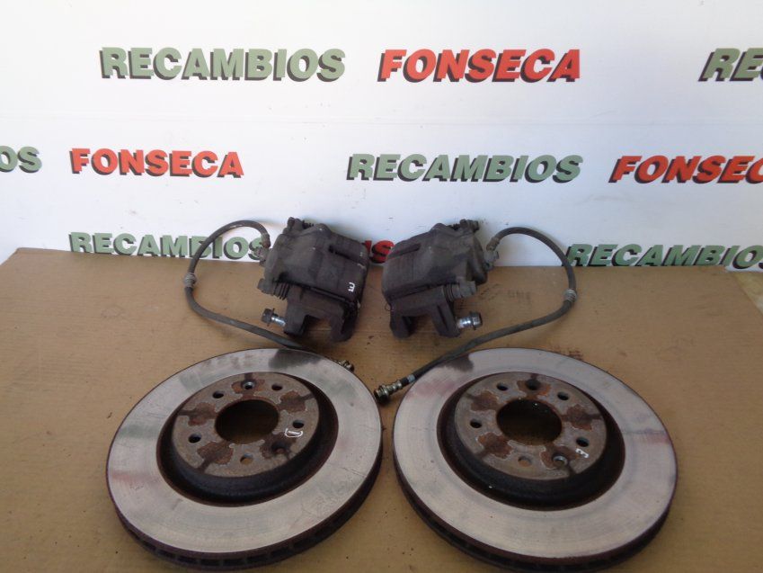 DISCOS Y PINZAS FRENO DELANTEROS NISSAN QASHQAI 2017 J11 1500dci 110cv