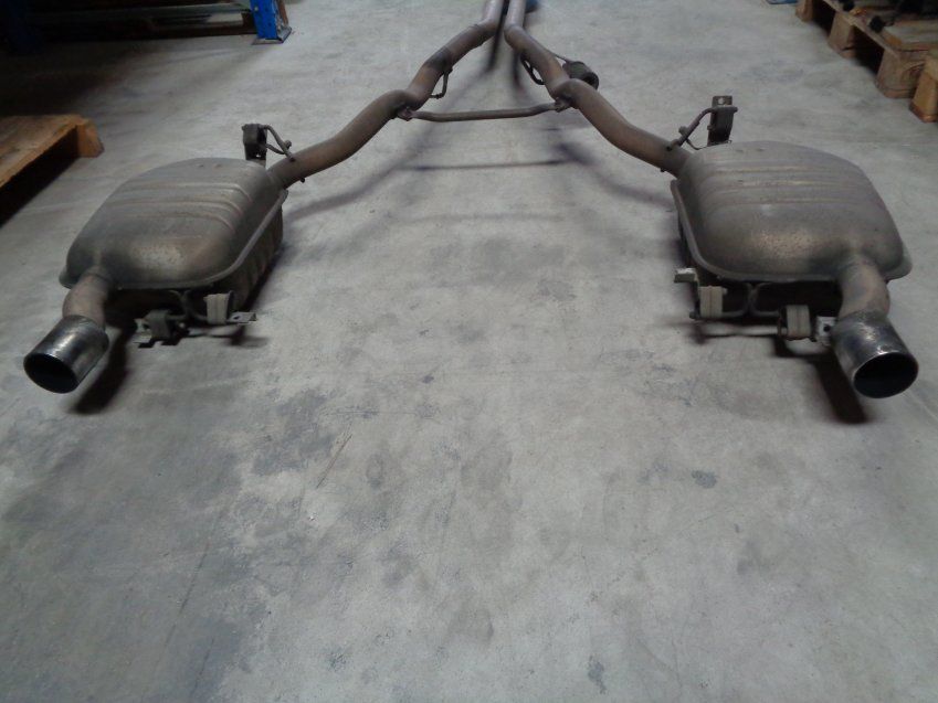 ESCAPE BMW SERIE 6 2008 635d E63 CON SILENCIADORES Ref. 7804222 / 7804225