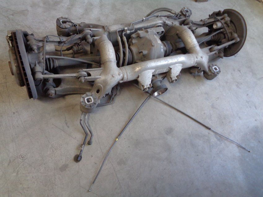 EJE TRASERO BMW SERIE 6 2008 635d E63 COMPLETO