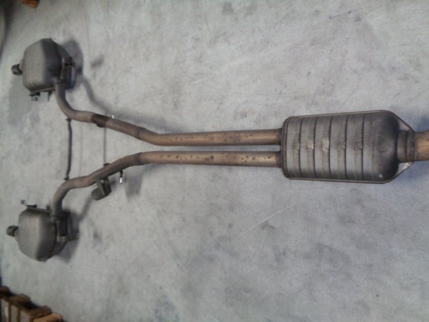 ESCAPE BMW SERIE 6 2008 635d E63 CON SILENCIADORES Ref. 7804222 / 7804225