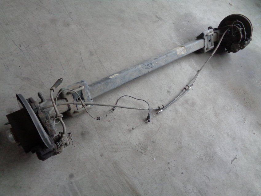 EJE TRASERO COMPLETO CITROEN JUMPER 2019 2.0hdi 130cv 22.000Kms Ref. 01374249080