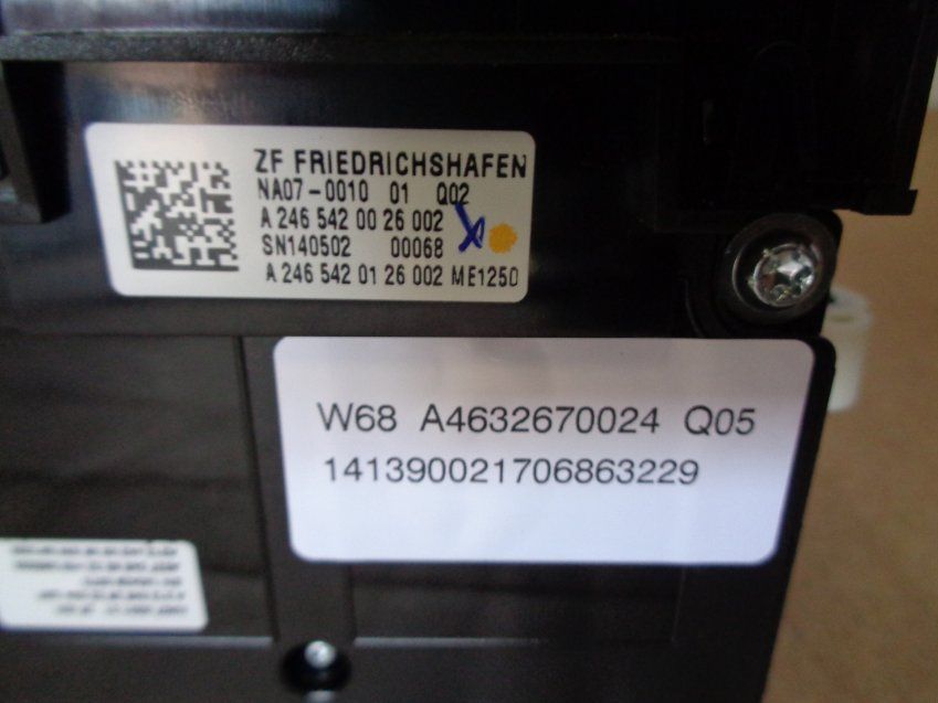 SELECTOR MARCHAS AUTOMATICO MERCEDES BENZ CLA 45 2014 W117