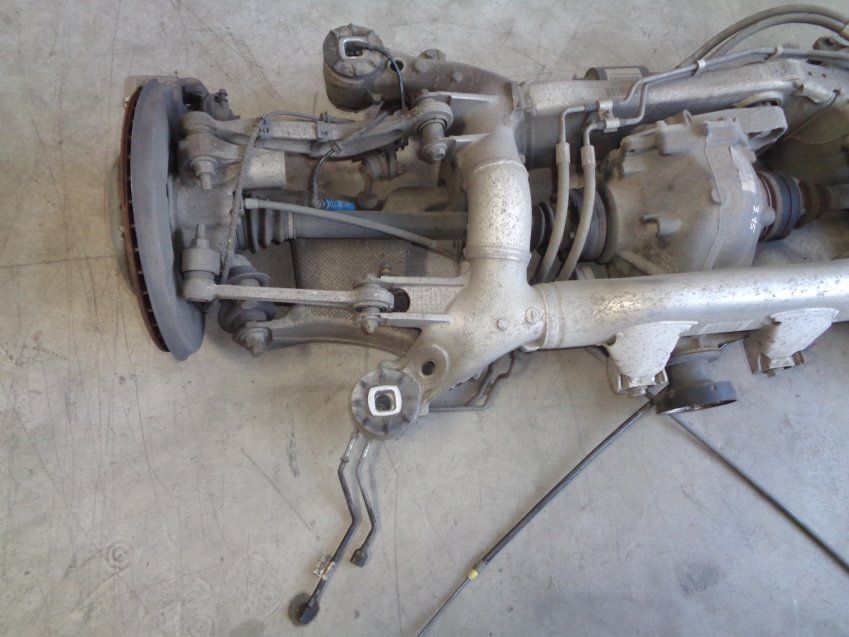 EJE TRASERO BMW SERIE 6 2008 635d E63 COMPLETO