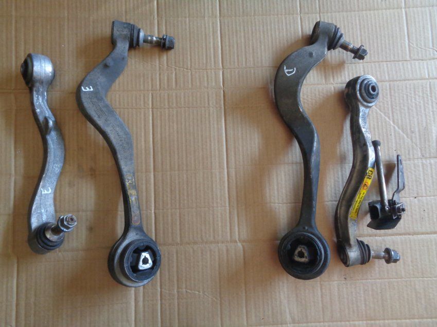 BRAZOS SUSPENSIÓN DELANTEROS BMW SERIE 6 635d 2008 E63 140.000Kms