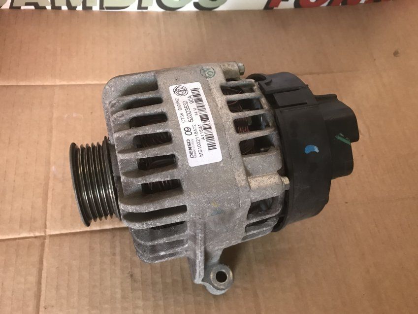 ALTERNADOR FIAT 500 2017 Denso Ref. 52003532