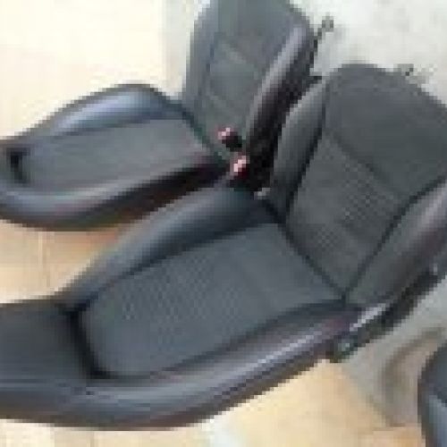 ASIENTOS MERCEDES BENZ CLASE CLA 2015 W117 AMG CON TAPIZADOS MIXTOS CUERO / ALCANTARA