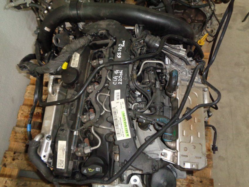MOTOR MERCEDES CLASE CLA 2014 220cdi W117 65