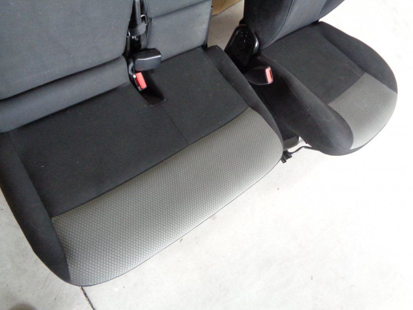 ASIENTOS RENAULT KANGOO 2018 CON TAPIZADOS Y  DE 3 PLAZAS