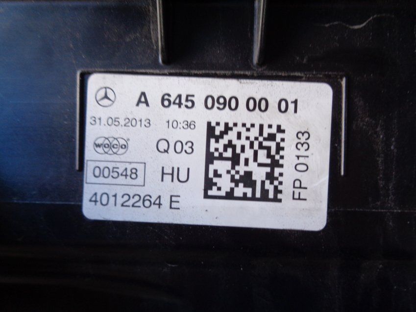 CAJA FILTRO AIRE / CAUDALÍMETRO MERCEDES CLASE A 200CDI 136CV REF