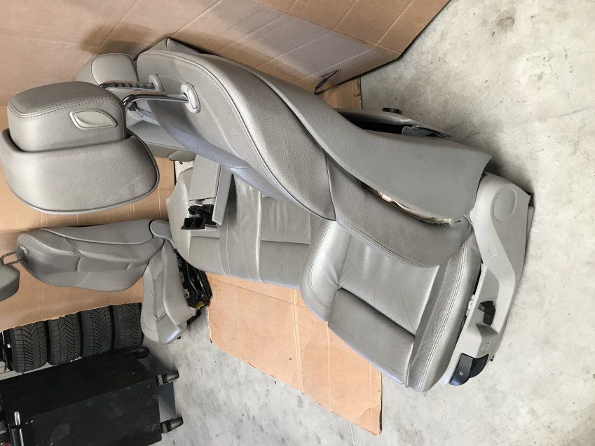 ASIENTOS PACK M CON TAPIZADOS BMW SERIE 5 2011 TOURING F11   DELANTEROS CALEFACTABLES