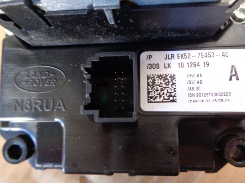 SELECTOR MARCHAS AUTOMATICO RANGE ROVER VOGUE 2015 L405 4.4 SDV8 340cv Ref. JLR EK52 7E453 AC